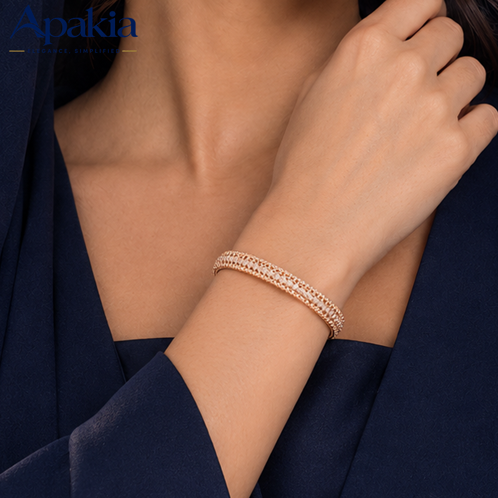 Apakia | سوار الكريستال الماسي البراق - الهدية المثالية