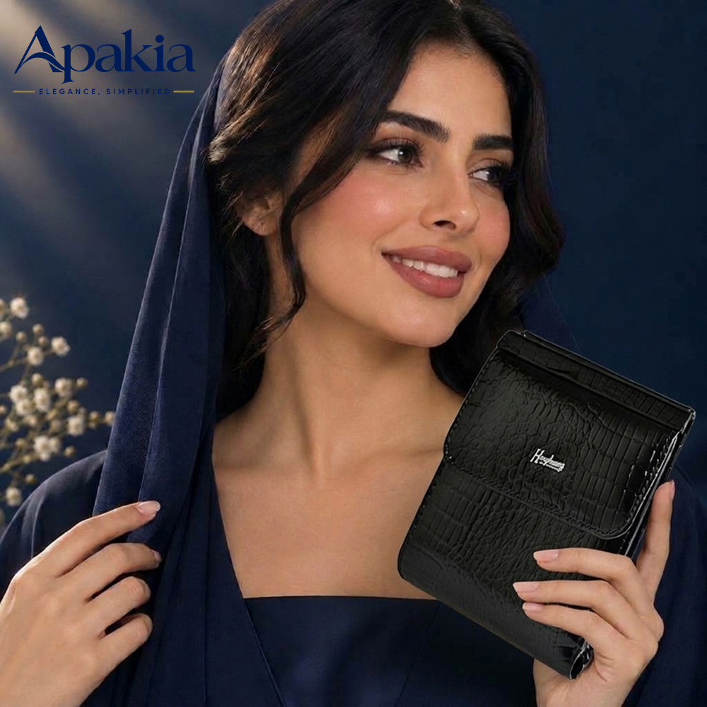 محفظة "HH لُكْسْ" من الجلد الطبيعي الفاخر | HH Genuine Leather Mini Wallet