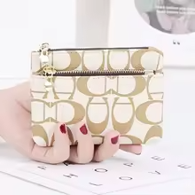 محفظة "فلورا" الكلاسيكية المدمجة | Vintage Floral Mini Wallet