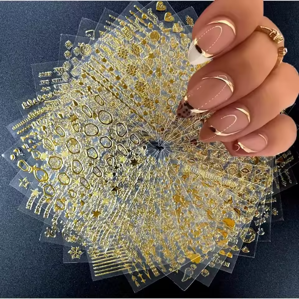 المجموعة الذهبية الملكية (30 ورقة) | Royal Gold Nail Collection