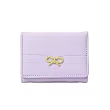 محفظة "بو-غريس" المدمجة مع فيونكة أنيقة | Bow-Grace Mini Wallet