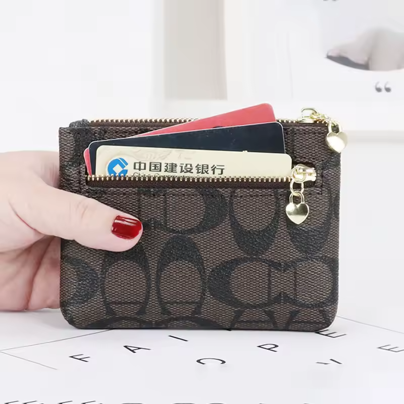 محفظة "فلورا" الكلاسيكية المدمجة | Vintage Floral Mini Wallet