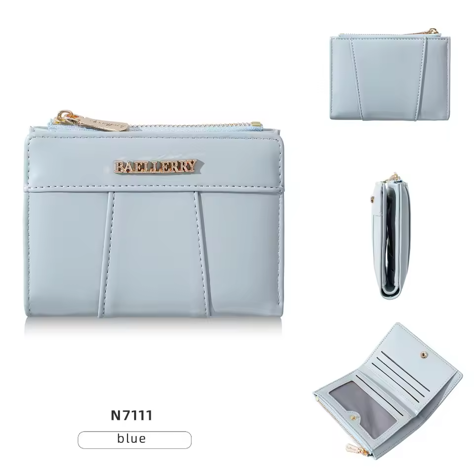 محفظة بايليري الميني الكلاسيكية | Baellerry Soft Tone Mini Wallet