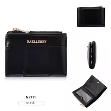 محفظة بايليري الميني الكلاسيكية | Baellerry Soft Tone Mini Wallet